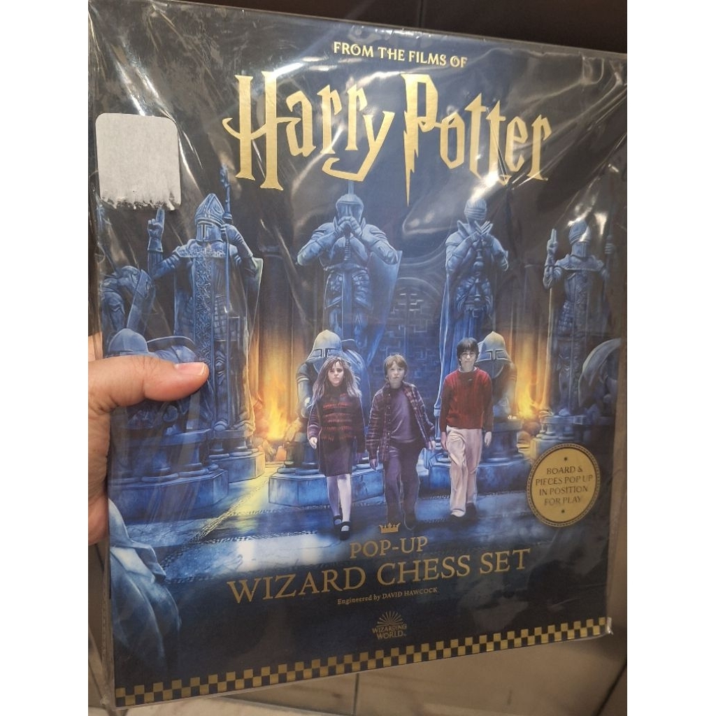 Harry potter a pop up wizard chess book set