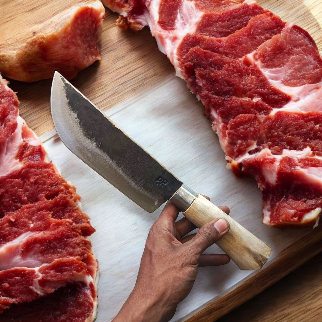 pisau cacah daging asli baja per khas madura