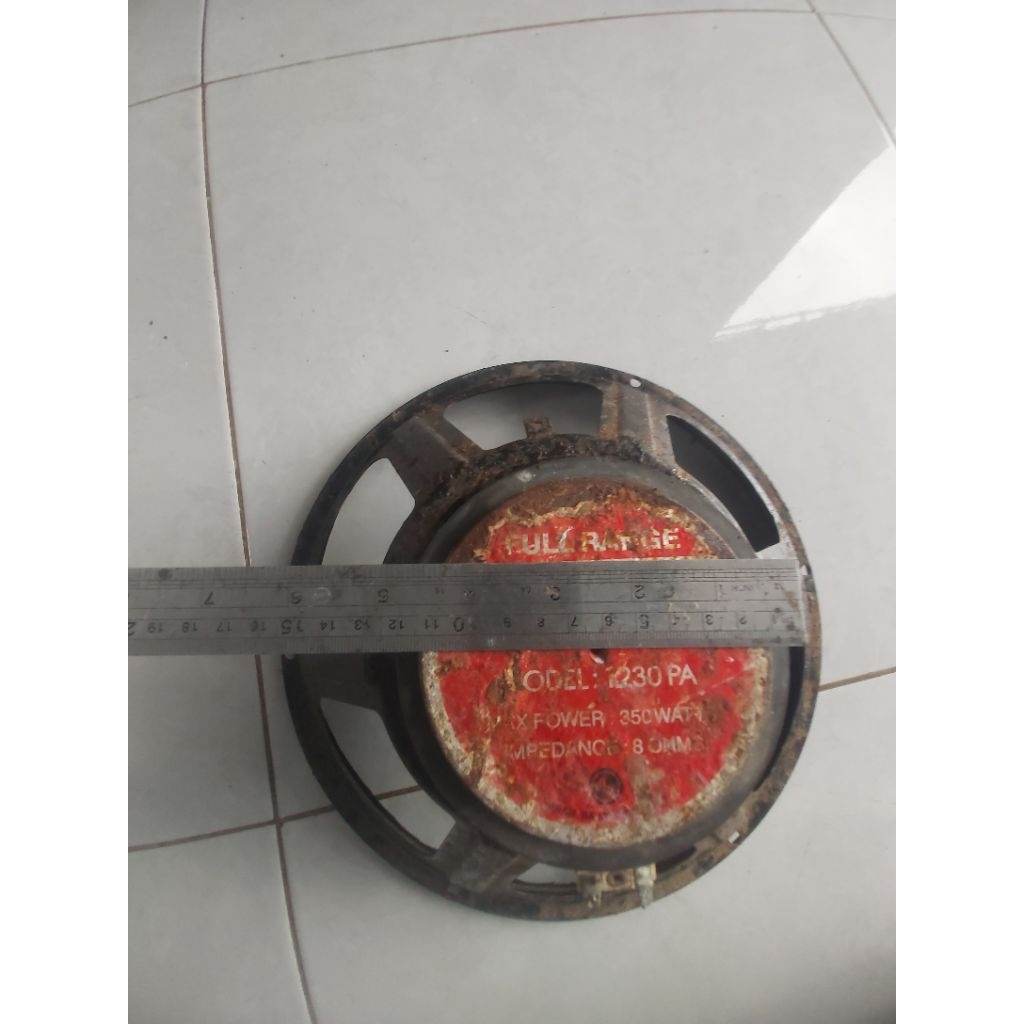cangkang speaker plus magnet speaker 12 inch canon bekas