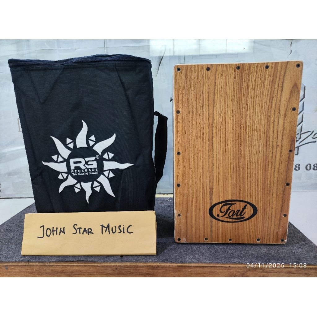 CAJON STAND UP IMPORT ( FREE TAS CAJON TEBAL & STRAP CAJON IMPORT)
