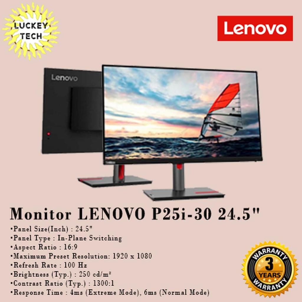 Monitor LED LENOVO P25i-30 24.5" FHD