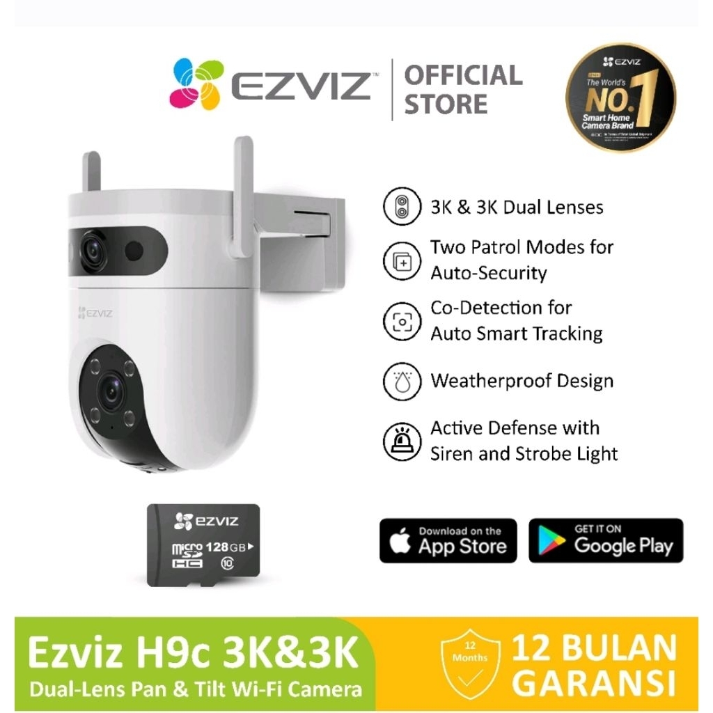 EZVIZ H9C 3K 5MP IP KAMERA PTZ EZVIZ 5MP 3K ORIGNAL