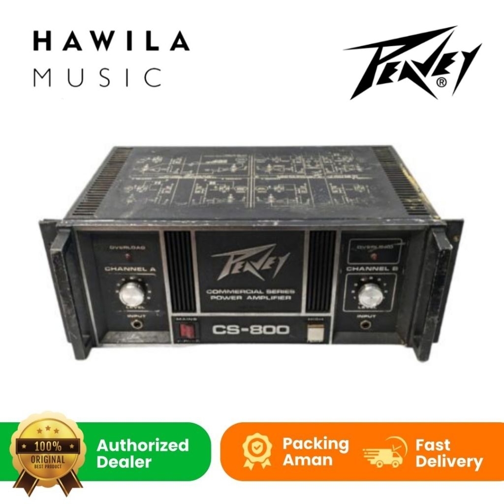 Power Ampli Amplifier Peavey CS800 Cs-800 CS 800 Original Asli USA