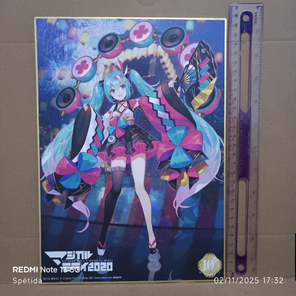 Shikishi / Art Board Hatsune Miku - Magical Mirai 2020