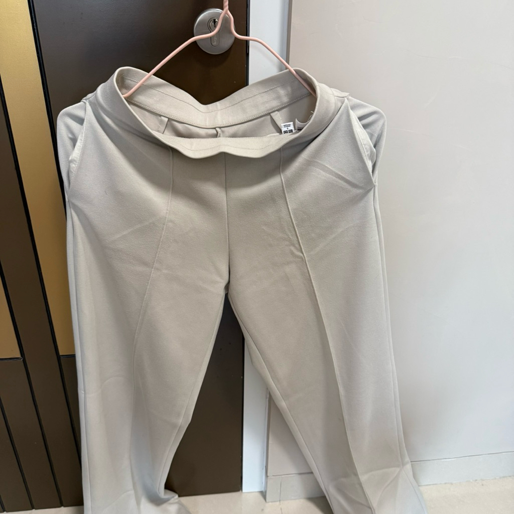 UNI*QLO - Stretch Double Face Straight Pants S [PRELOVED]