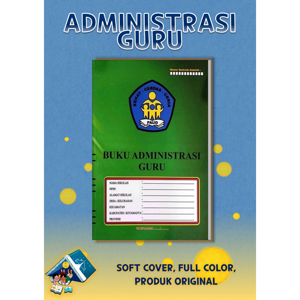 Buku administrasi Guru untuk TK - Paud