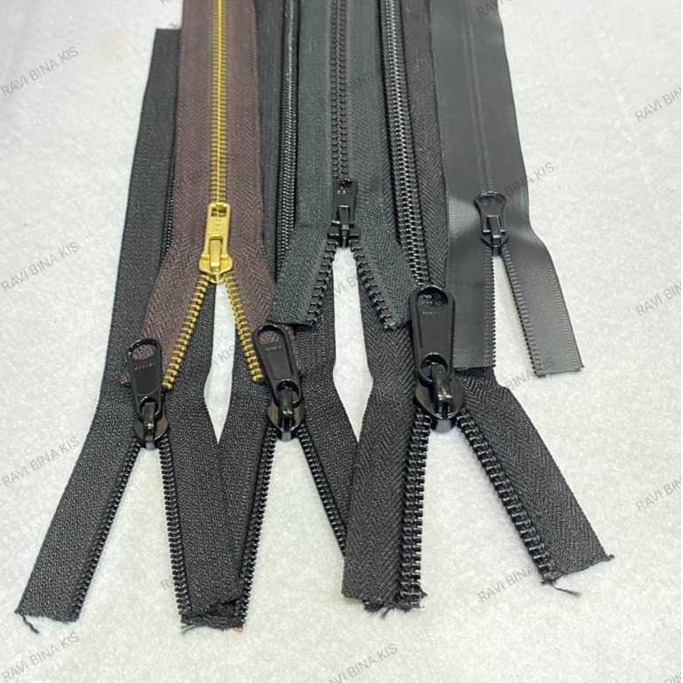 Resleting Vislon YKK 05 Meteran Zipper 05 VS CH No 5 Plastik 5VS