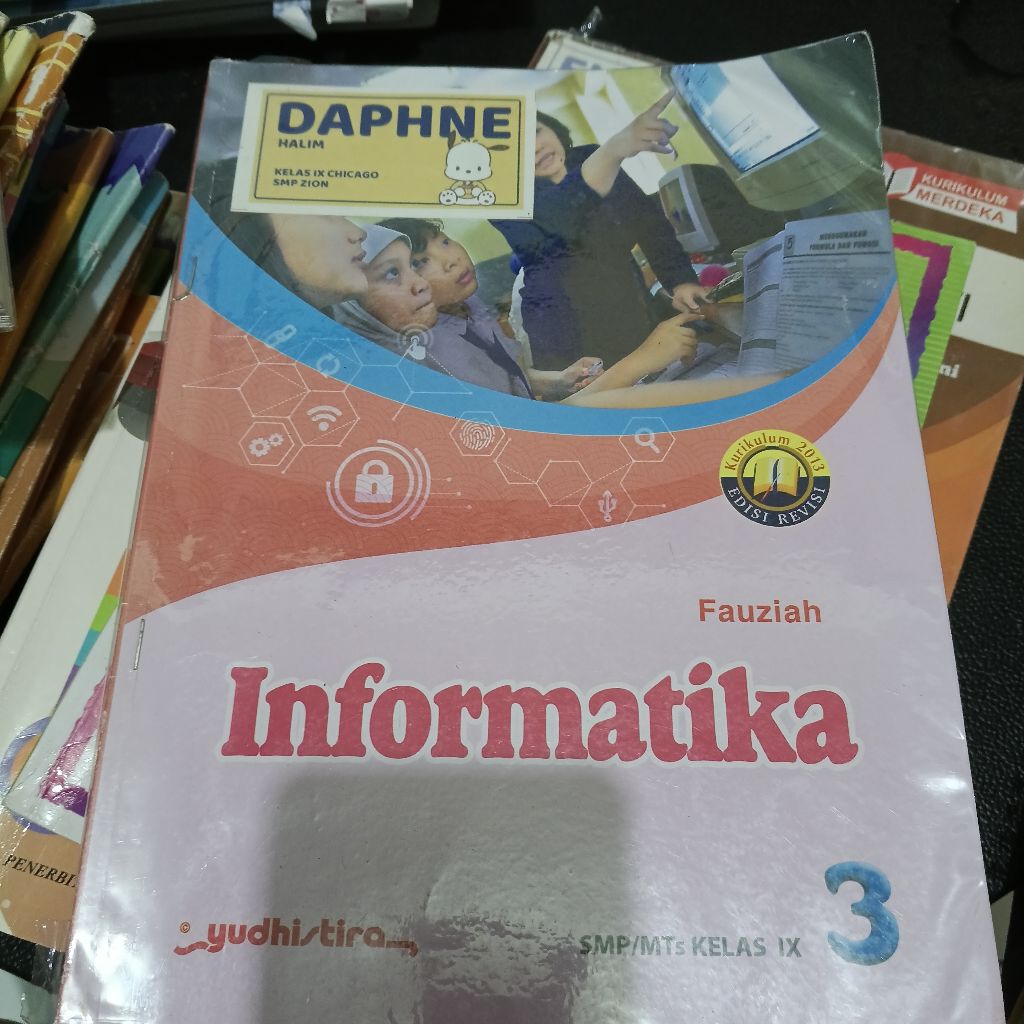 Buku cetak MATEMATIKA, PRAKARYA, TUHAN SAHABAT SEJATI, INFORMATIKA