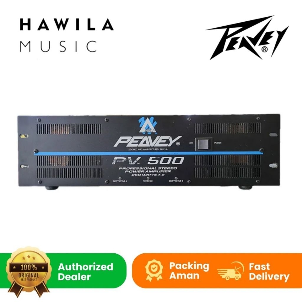 Power Ampli Amplifier Peavey PV500 PV 500 PV-500 Original MadeinUSA