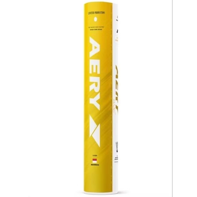 AERY GOLD SHUTTLECOCK BADMINTON , KOK BULUTANGKIS , KOK , SPIN AERODINAMIS AWET KUAT