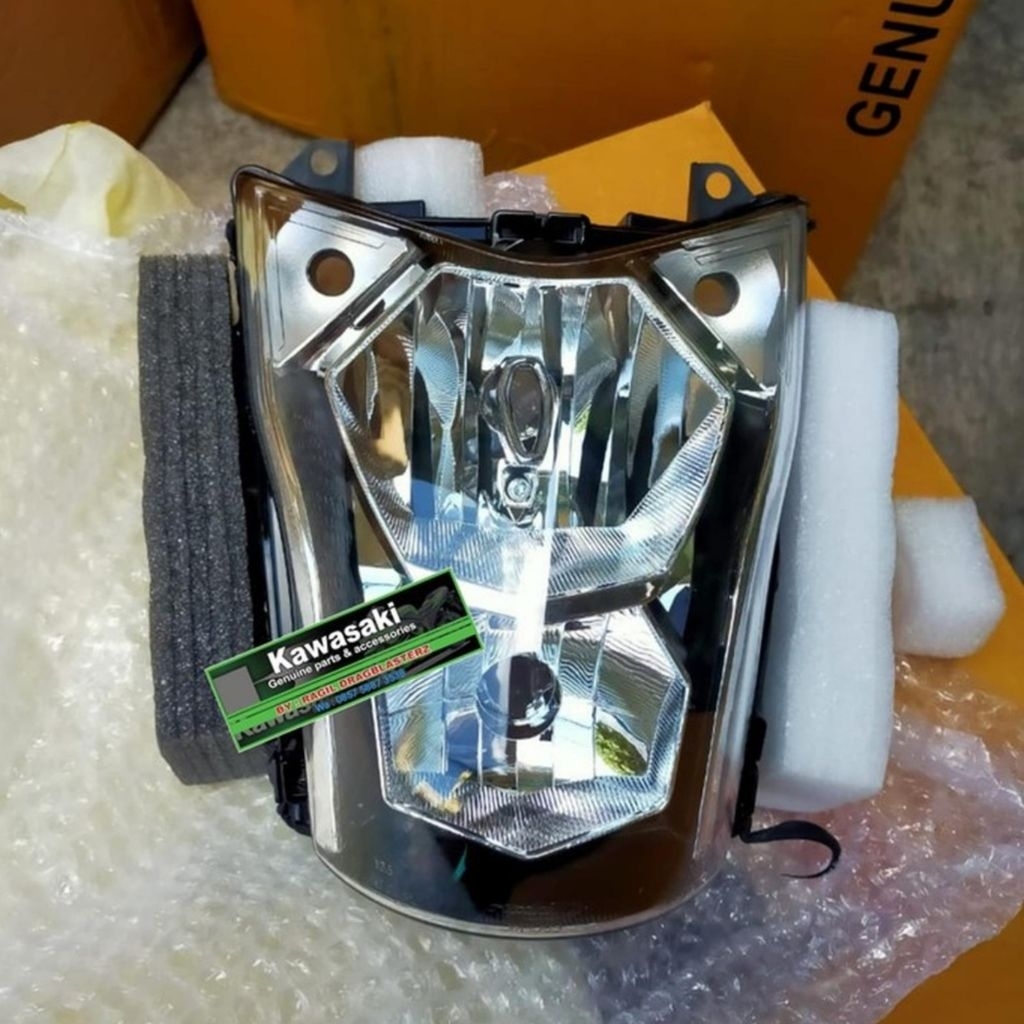 lampu depan reflektor depan er6 er6n original kawasaki