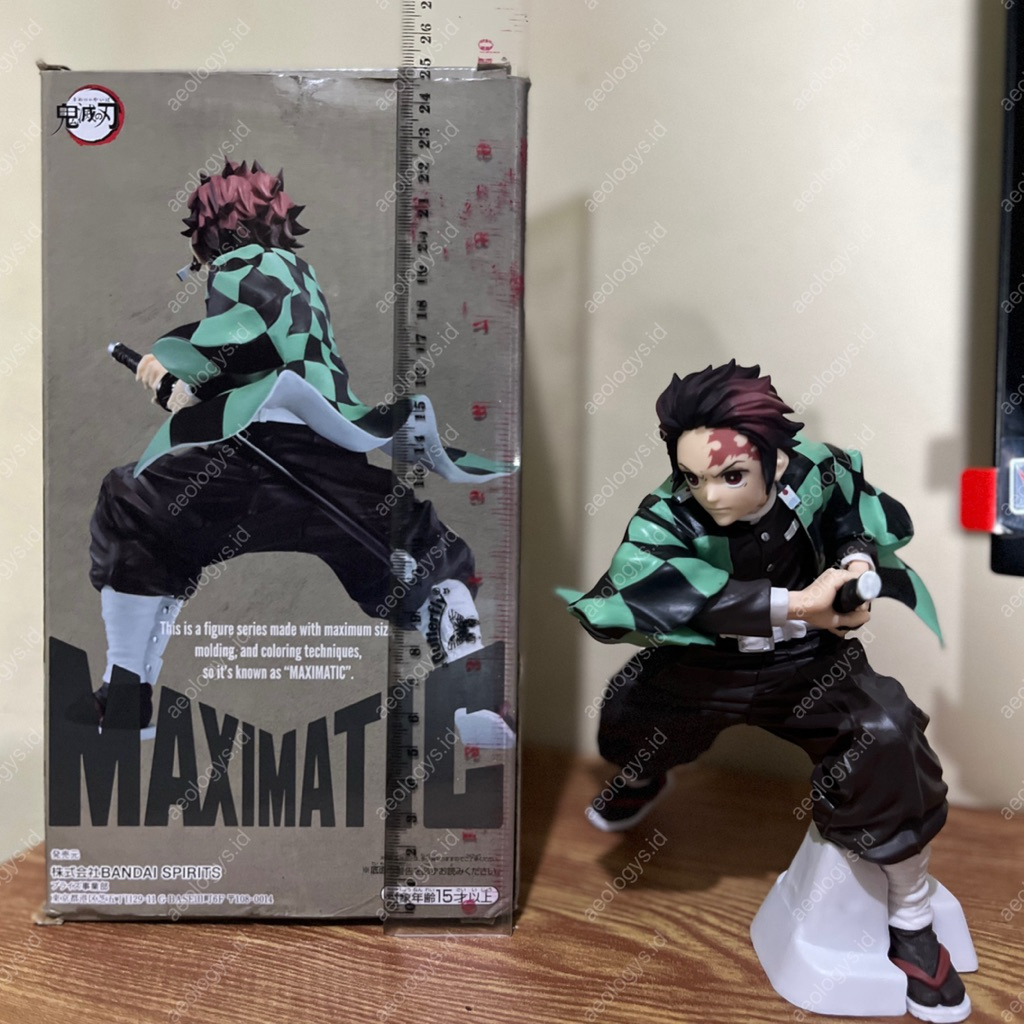 Action Figure Kamado Tanjiro Kimetsu No Yaiba Maximatic