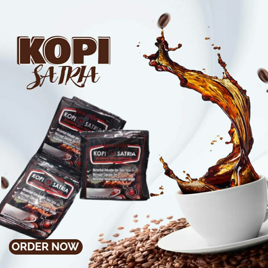 Kopi Satria Original 100% Asli / 1box isi 5sachet