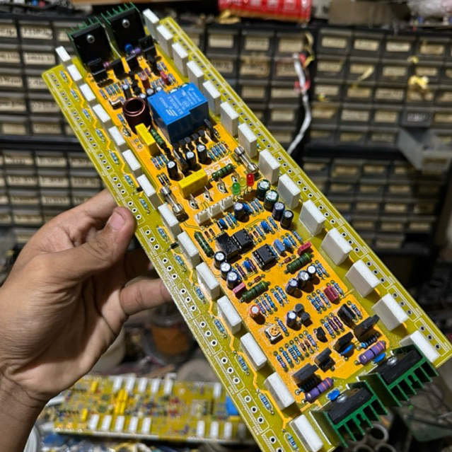 Kit Driver BTL MR500 Tef 3u 30cm Balap  Max 65vac Super Watt Besar