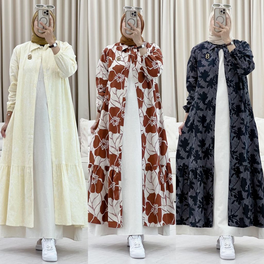 Gamis Dress Terbaru Laurelyn Gagil by ova