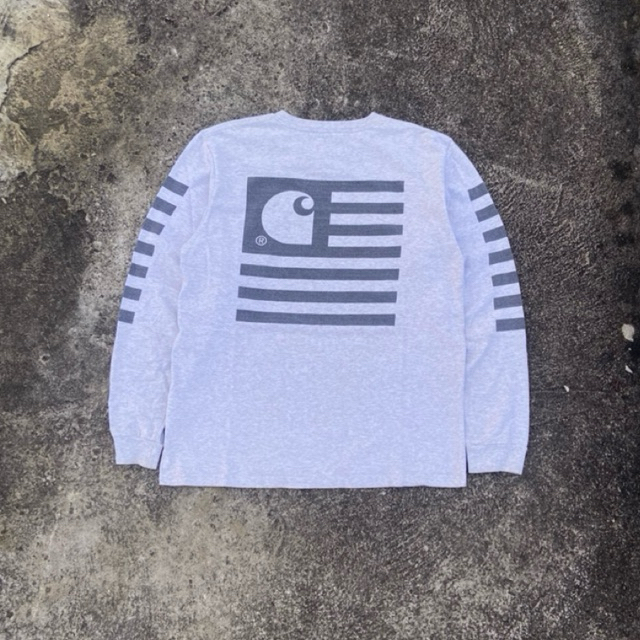 CARHARTT WIP L/S STATE GREY