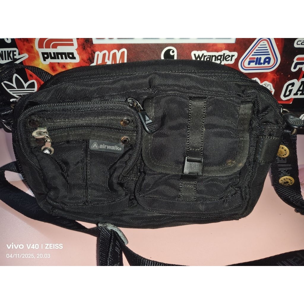 Tas Sling Selempang Airwalk ORI Preloved