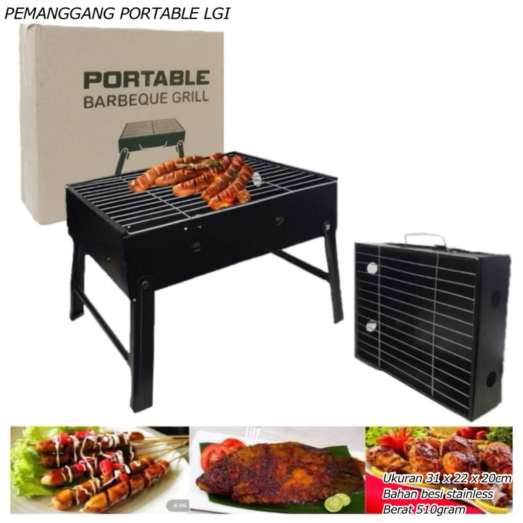 PEMANGGANG PORTABLE LGI || ALAT PANGGANGAN PORTABLE ALAT PANGGANG GRILL