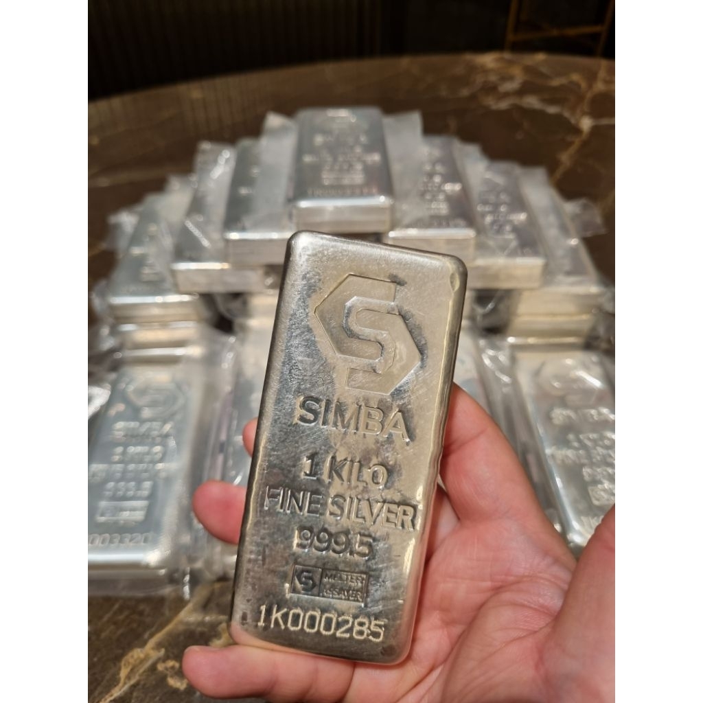 Perak Silver READY 999,5 Murni Asli 1KG