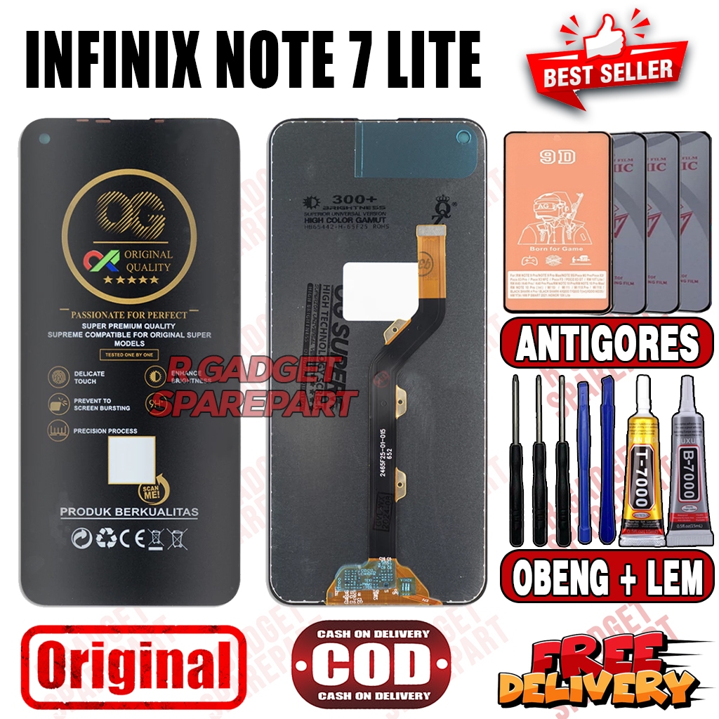 Lcd Touchscreen INFINIX NOTE 7 LITE Original OEM Fullset