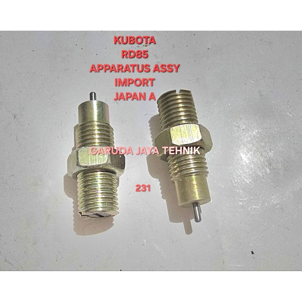 limiter gas Baut setelan minyak fuel limiter kubota RD65 RD75 RD85 RD105 KND220 KND250. Import japan