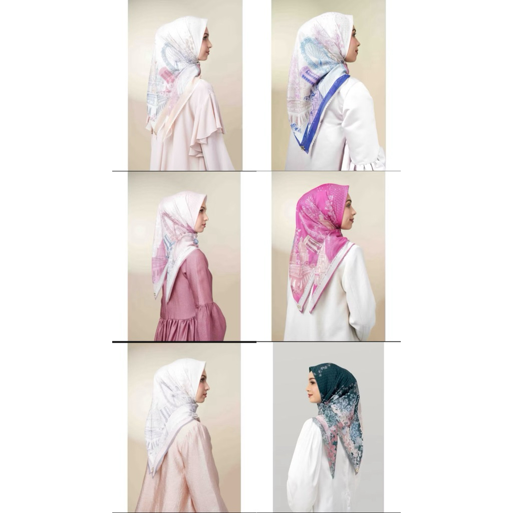 LONDON SCARF Wearing klamby Victoria scarf Wearing klamby