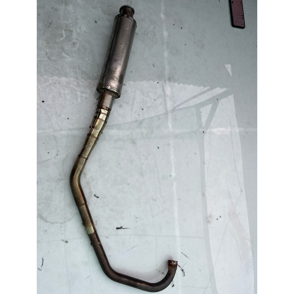 Knalpot DBS KWS Satria fu leheran stenles leheran Ceng Roadrace