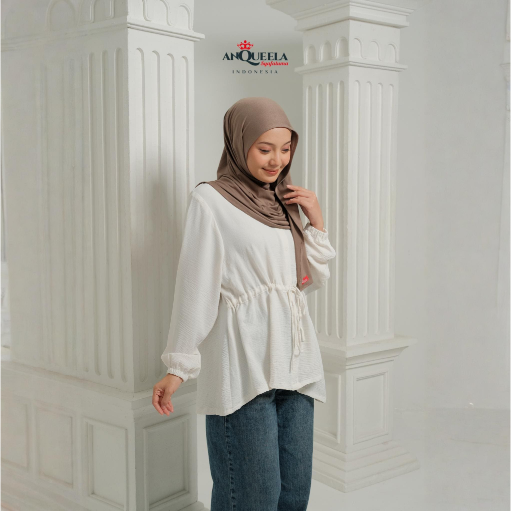 [AQS] INSTAN ANSYA _ Hijab instan _ Material Rayon Cooltex by ANQUEELA SYAFALUMA
