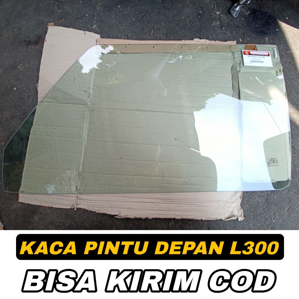 KACA PINTU L300 MITSUBISHI DEPAN - KACA JENDELA MOBIL L300 PICK UP / BOX - DEPAN KANAN KIRI