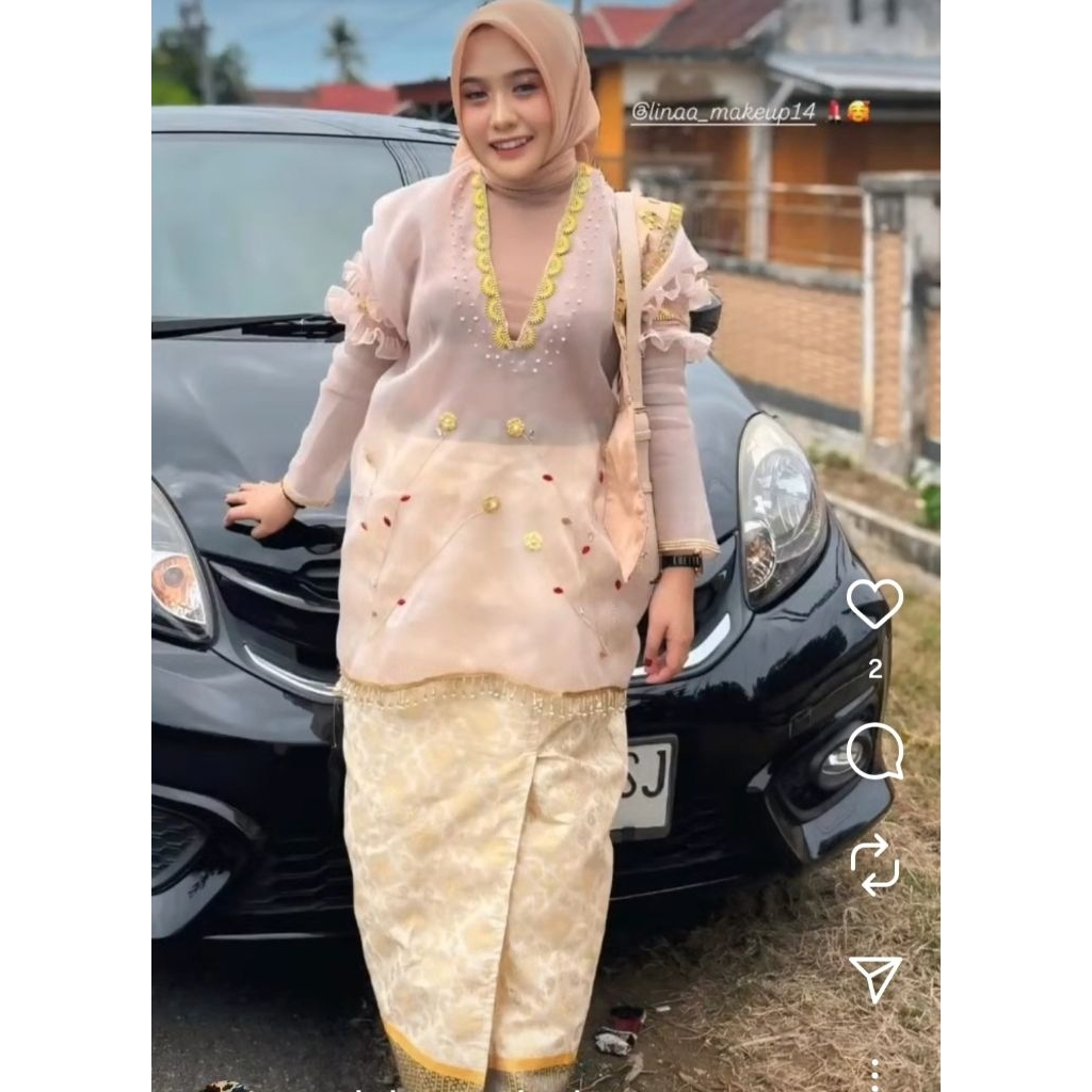 Baju bodo / baju pesta / baju atasan / baju kebaya modern