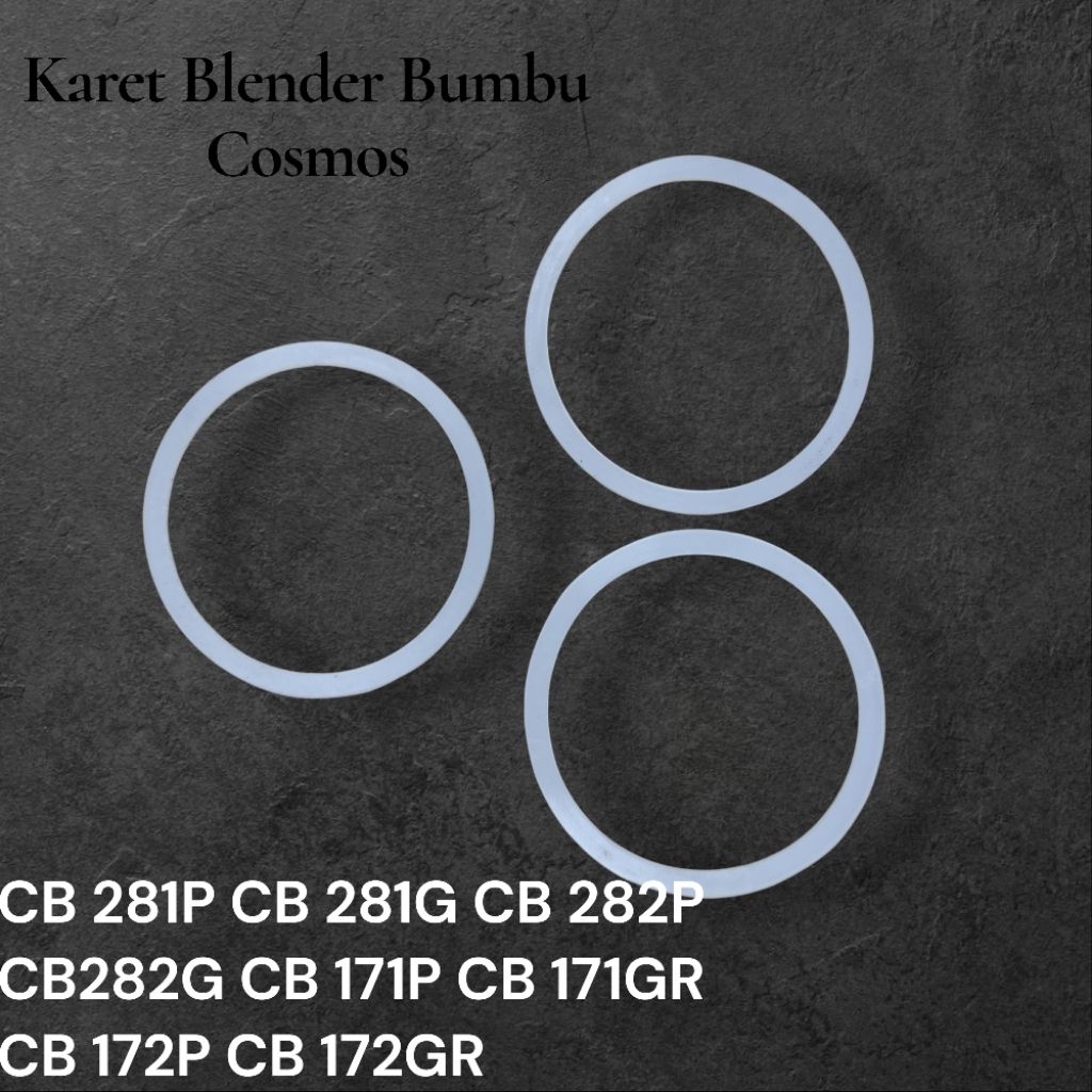 Karet Blender Bumbu Cosmos Basah Dan Kering