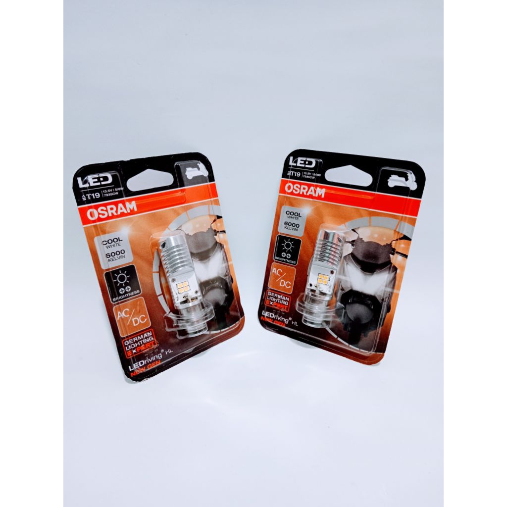 Lampu LED Osram T19 AC/DC Putih untuk Kendaraan Motor - bolam lampu led