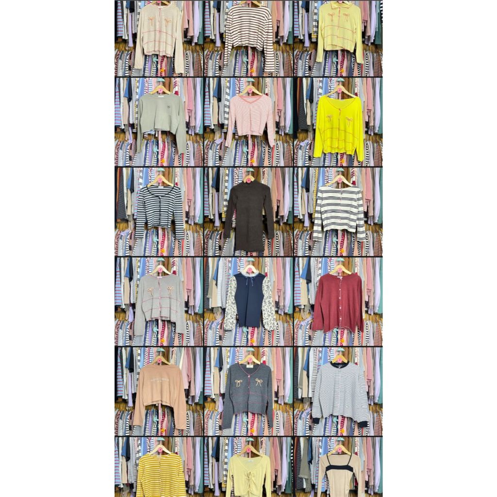 Paket Usaha Crop Top Khusus Dilive