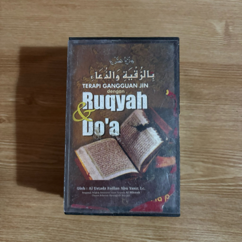ORIGINAL KASET PITA RUQYAH & DOA TERAPI GANGGUAN JIN DENGAN AL USTADZ FADLAN ABU YASIR LC