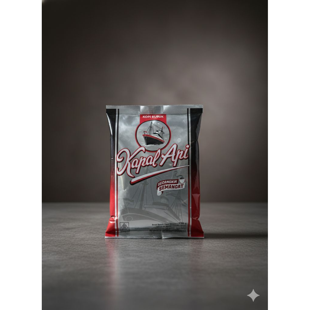 Kapal api Bubuk silver 120 Gr