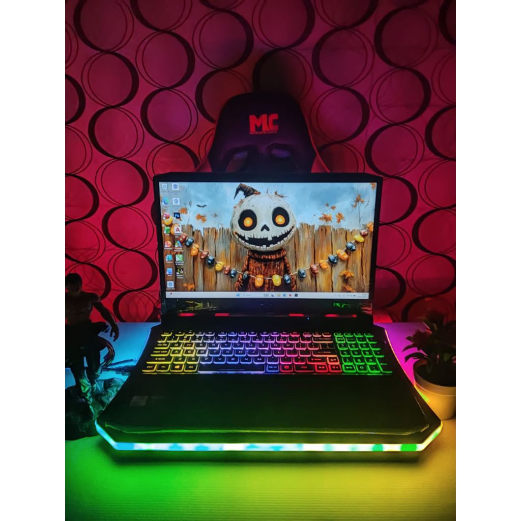 Laptop Gaming Acer NITRO 5 Core i7 RAM 16Gb SSD 512Gb NVIDIA GTX 1650Ti FULLSET