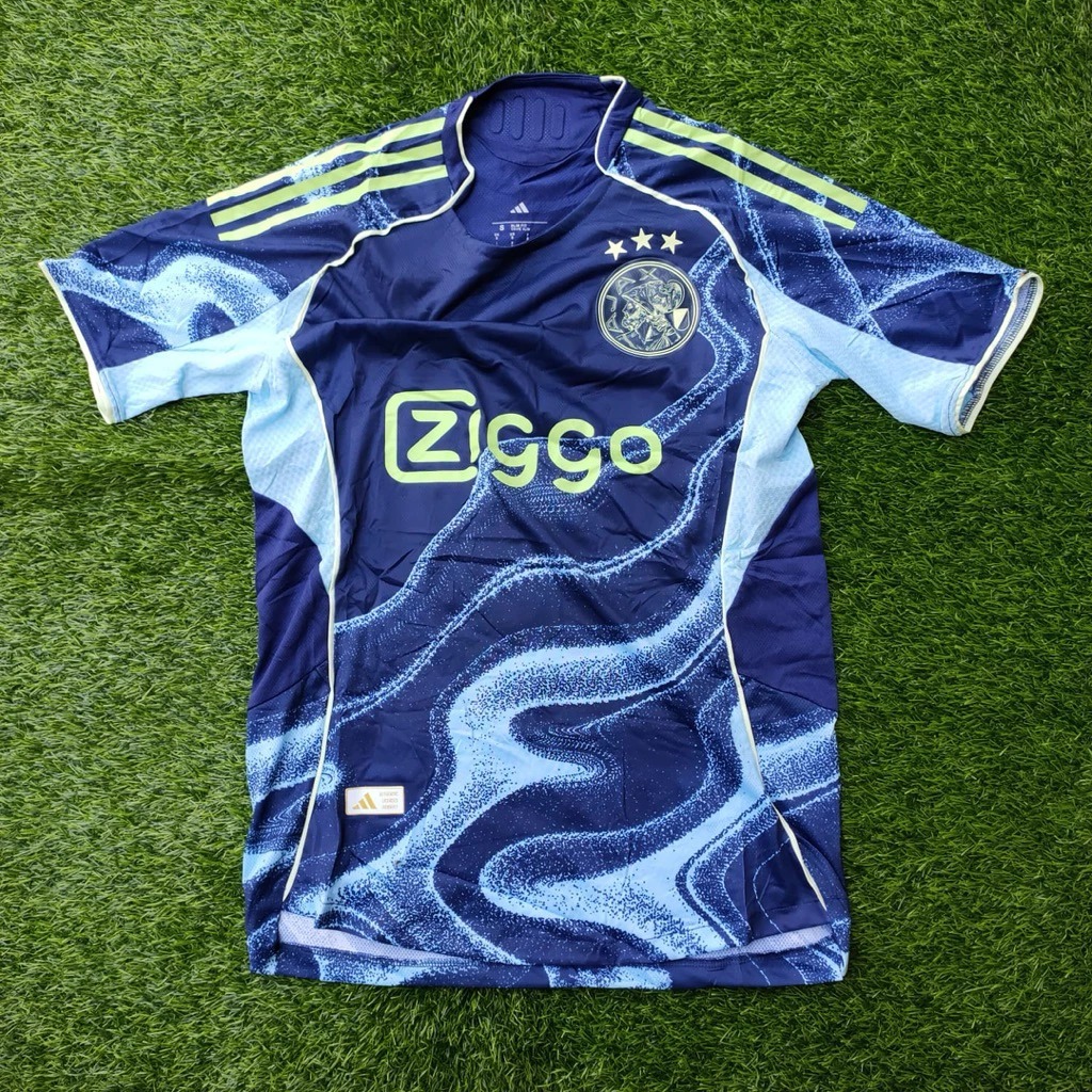 (PLAYER ISSUE) JERSEY BOLA AJAX AWAY 2025/2026 PLAYER VERSION NEW