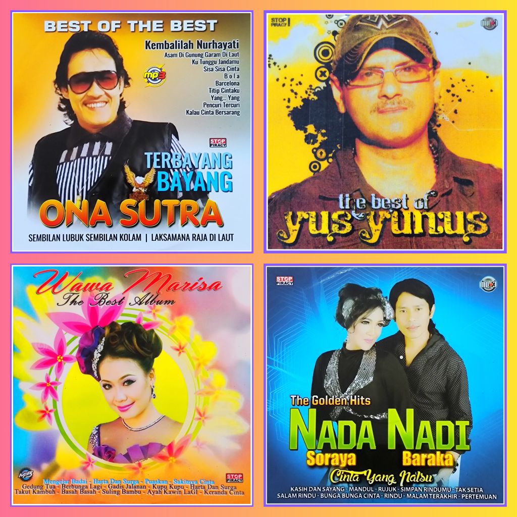 Kaset MP3 Lagu Dangdut Ona Sutra - Yus Yunus - Wawa Marisa - Nada Nadi Album Pilihan