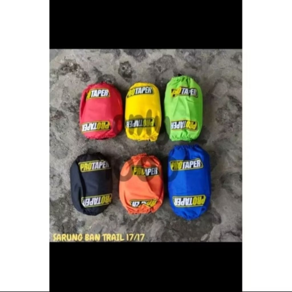 TUTUP BAN TRAIL 17 17 SARUNG COVER PELINDUNG RODA UNIVERSAL TRAIL SUPERMOTO MOTOCROSS