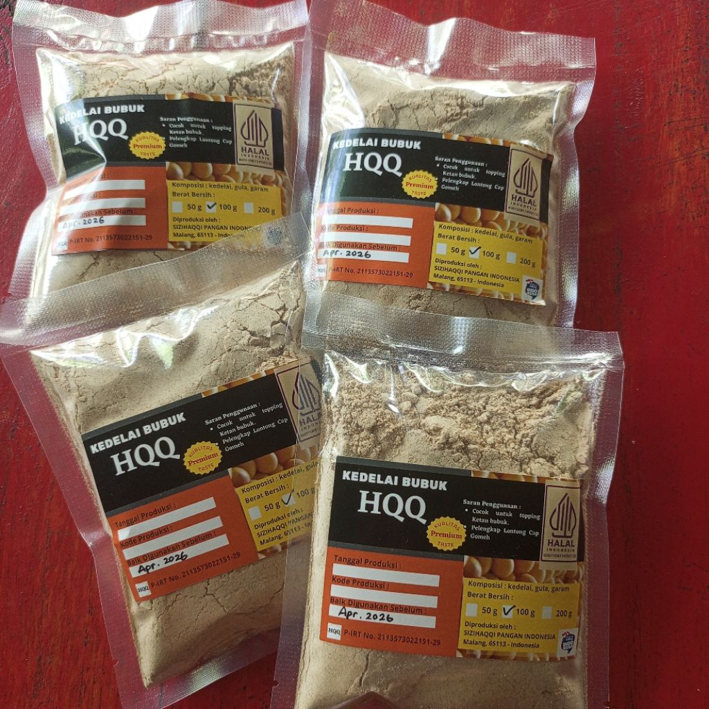 Bubuk Kedelai HQQ / Kedelai Bubuk HQQ 100 Gr