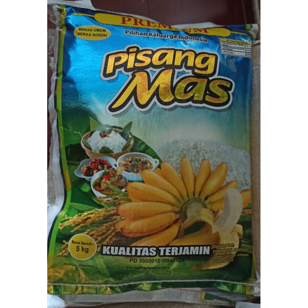 BERAS PISANG MAS 10 KG Harga Spesial, Kualitas Terjamin Pulen