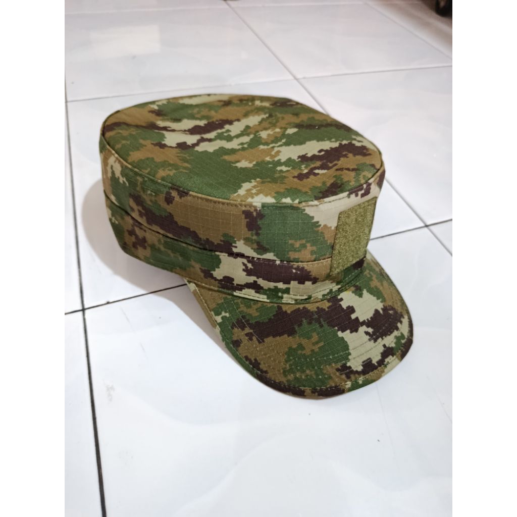 topi pet pdl terbaru green sage model komando