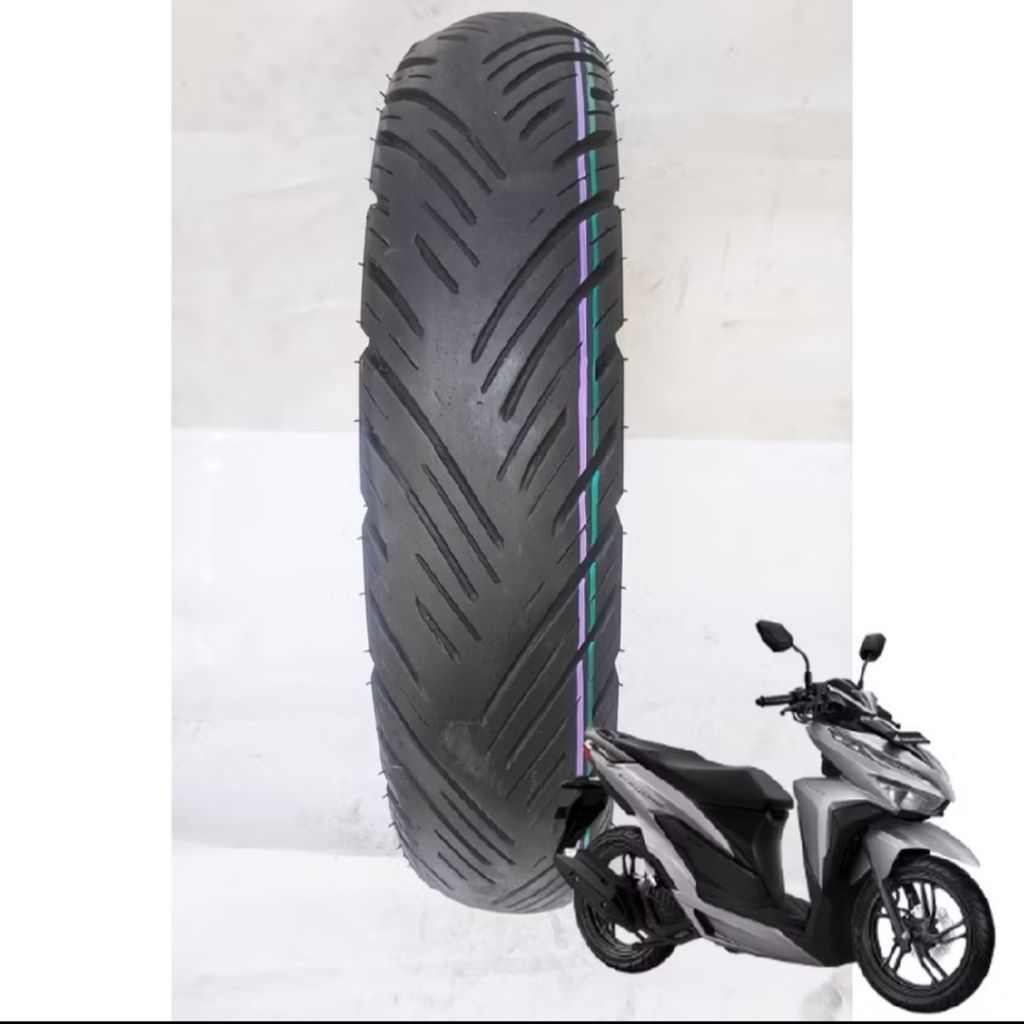 BAN BELAKANG VARIO 160 100/80 RING 14 BAN SEKEN TUBELES