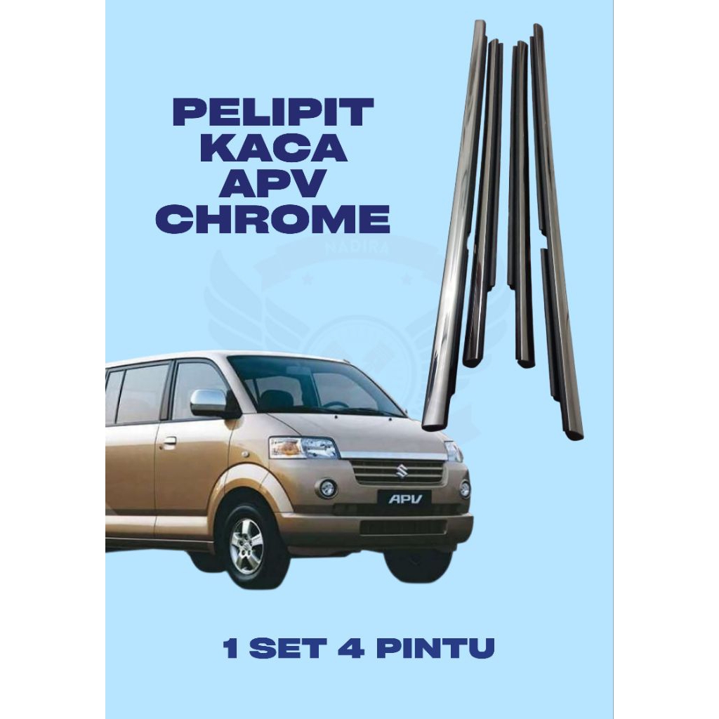LIST PELIPIT KACA LUAR SUZUKI APV 1 SET