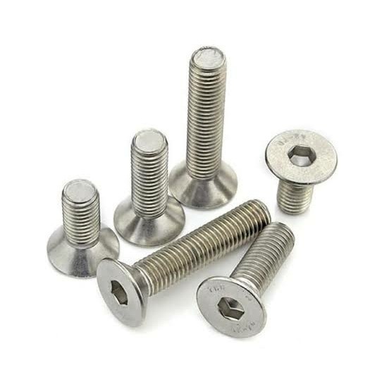(5pcs) Baut Verseng L M3 x 45 / M3 x 50 Baut Countersunk Drat 3mm / Baut Flat M3 / Baut JF L M3 SS30