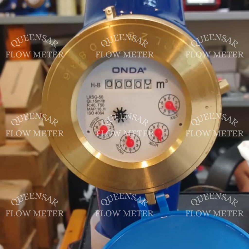 Water Meter ONDA 2 Inch DN50mm Drat / Meteran Air ONDA 2 Inch DN50mm Drat