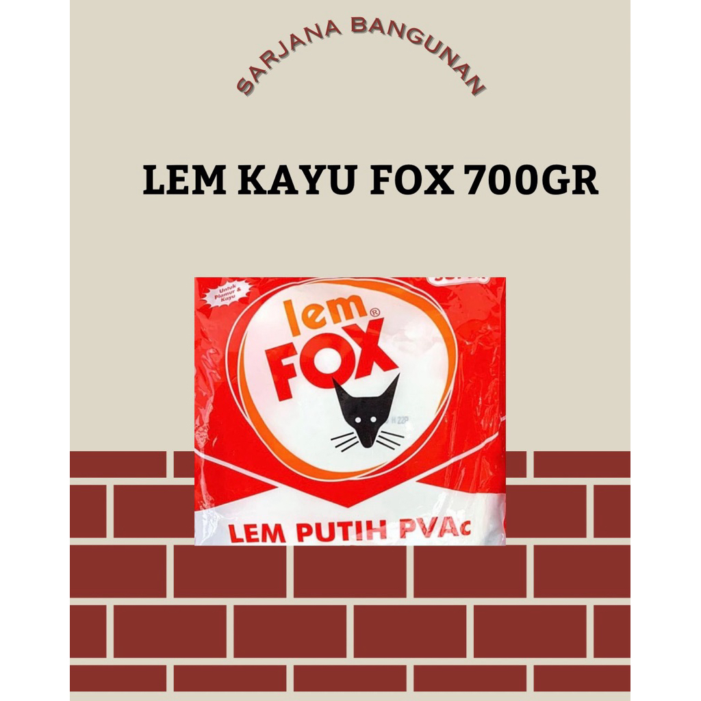 Lem Kayu Fox 700gr
