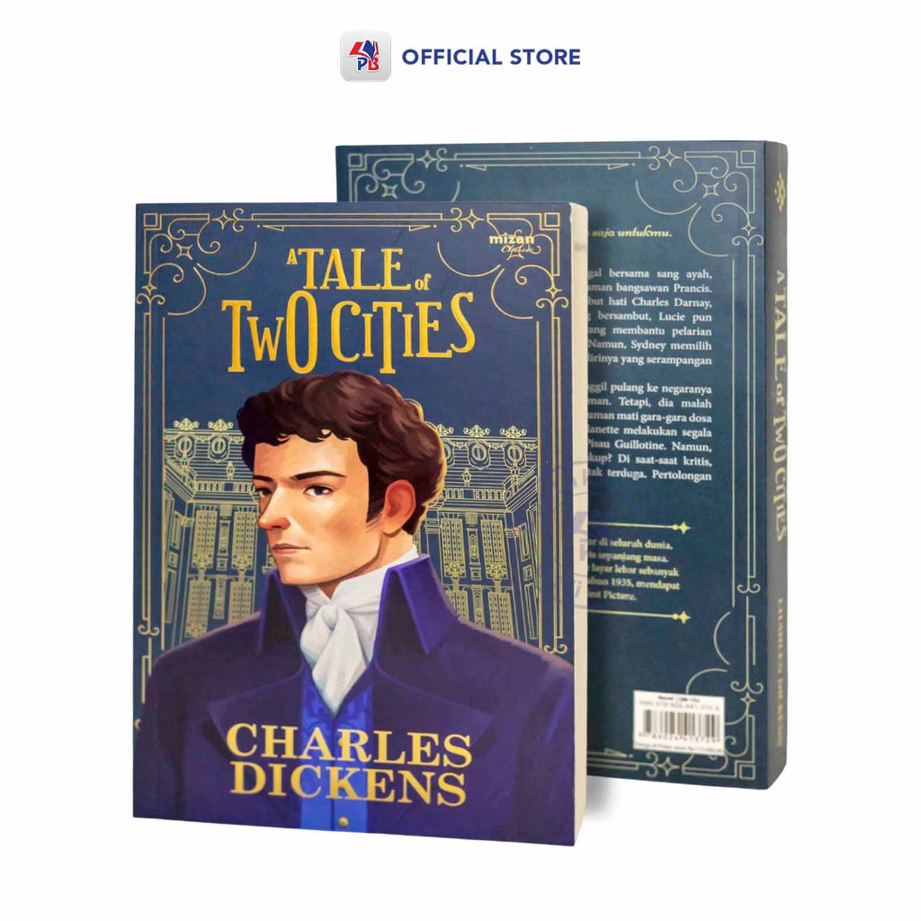 Buku Novel A Tale of Two Cities / Charles Dickens / MIZAN - MMUK