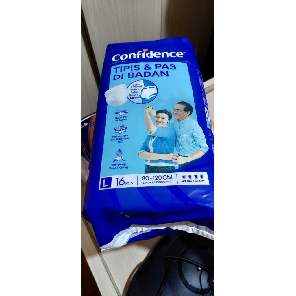 jual pampers confidence ukur L untuk dewasa