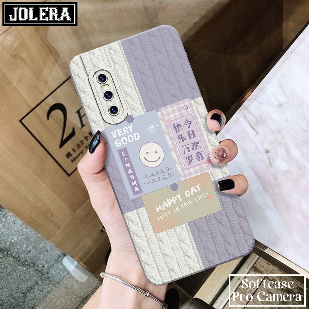 Softcase Procamera Vivo V15 Pro - Motif Lucu - Vivo V15 Pro Terbaru - Casing Handphone - Pelindung H